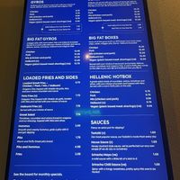 Menu  at ThatZiki - Kargo MKT in Salford