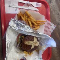 Big Shug Burger  at Rhythm 'n Wraps in Boston