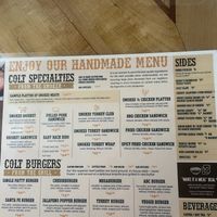 Black bean burger option is fresh  at Colt Grill BBQ & Spirits in Foley