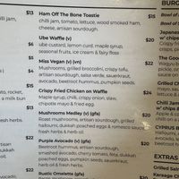 Miss Vegan is the only savoury option on the menu, however they can make alterations to other dishes.   at Clove N' Honey in Brisbane