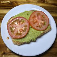 Avocado Toastt  at Bubbles & Brunch in Mobile