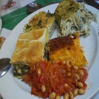 A variety of the main dishes at Granix in Buenos Aires