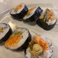 Vegetable tempura rolls  at Victor's Sushi 2  in Pagosa Springs