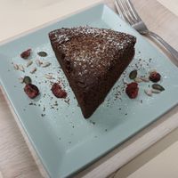 Chocolate cake. at Mai+Chie Kitchen - まいちえキッチン in Hiroshima