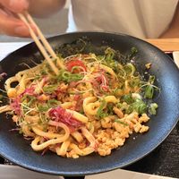 udon  at Vegan Peace OTEMACHI in Hiroshima