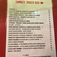 Me he  at Emma's Snack Bar in Enmore