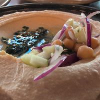 Hummus (carrots and celery for dipping not shown) at The Monroe in Orlando
