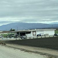 Exterior of farm stand building    at Pezzini Farms in Castroville