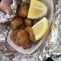 Fried artichokes  at Pezzini Farms in Castroville