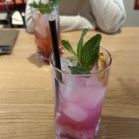 Selbstgemachte Litschi Limonade  at Asian Foodhall in Landshut