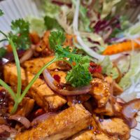 Bun Tofu vegan at Asian Foodhall in Landshut