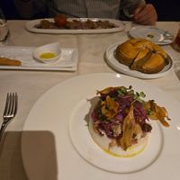 Mushrooms and polenta at Bistrot De Venise in Venice