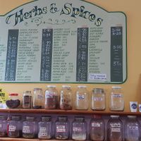 Old school herbs and spices at Sunstream Whole foods in Portland