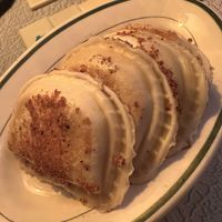 Pierogis   at Moon and River Cafe in Schenectady