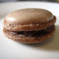 Chocolat macaroon at Petit Lapin in Mount-royal