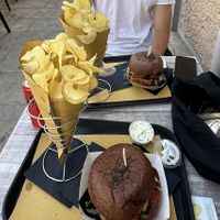   at Panda Burgers  in Olbia