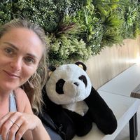   at Panda Burgers  in Olbia