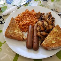 Mega vegan breakfast at Pulse Cafe in New Mills