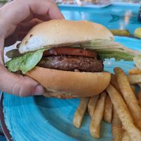 They gave me two top buns! at Buoys On the Boulevard  in North Myrtle Beach
