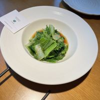 They give you this delicious dish from an organic farm, as a starter, for free.   at Qing Chun by Perma in Guangzhou