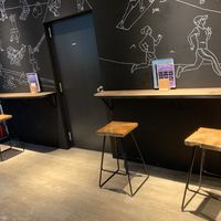 Seating at LOVE Pacific Cafe in Nagoya