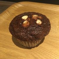 Chocolate muffin at LOVE Pacific Cafe in Nagoya