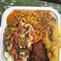 Massive pile of food at Papa Earl - Mobile Food Vendor in Mount Standfast