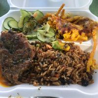 All vegan.   at Papa Earl - Mobile Food Vendor in Mount Standfast