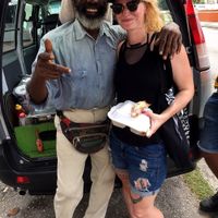 Papa Earl makes amazing vegan food at Papa Earl - Mobile Food Vendor in Mount Standfast