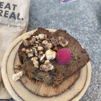 Banana bread at Honest Greens in Cascais