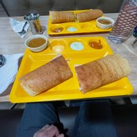 Vegetarian dosa  at Krishna Dosa Grill Regina in Regina