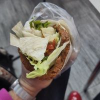 Tortilla wrap at Hanım & Ağa Çiğköfte in Nuremberg