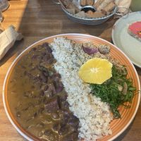 feijoada  at Gaia Art and Cafe in Rio De Janeiro