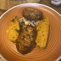 acarajé  at Gaia Art and Cafe in Rio De Janeiro