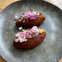 Acaraje  at Gaia Art and Cafe in Rio De Janeiro