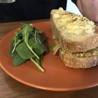 Croque monsieur - Sunday brunch   at Gaia Art and Cafe in Rio De Janeiro