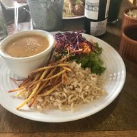 One of the dishes of the day at Gaia Art and Cafe in Rio De Janeiro