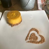 Pineapple cheesecake (vegan) at Gaia Art and Cafe in Rio De Janeiro