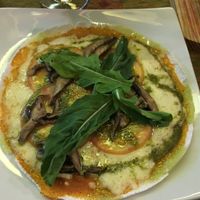 Pizzioca (Tapioca Pizza - Gluten free) at Gaia Art and Cafe in Rio De Janeiro