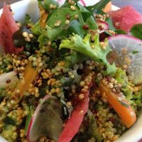 salada crocante de Quinua  at Gaia Art and Cafe in Rio De Janeiro