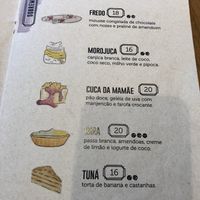 Menu Page 7 at Gaia Art and Cafe in Rio De Janeiro