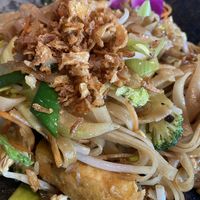 Tofu mit gebratenen Pho-Nudeln  at Ngocha1078 in Munich