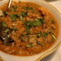 Veg curry at Mittee Indian Restaurant in Bromley