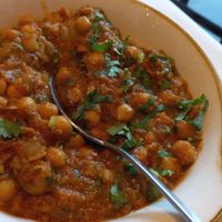 Potato chana masala at Mittee Indian Restaurant in Bromley