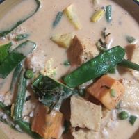 Yummy!!!! Loaded with goodness! at Thai Grille in Westerville