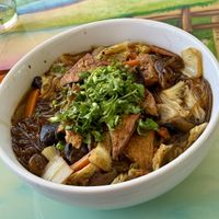 Glass noodles   at Amita Garden in Ukiah