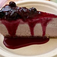 Blueberry cheesecake   at Amita Garden in Ukiah