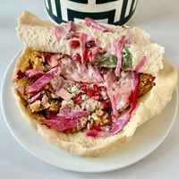  Mixed fries sandwich  at Baba Ghanouj - Al Barsha in Dubai