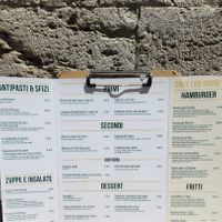 Menu at Barley Perugia in Perugia