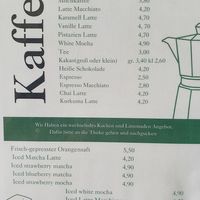 Kaffee mit Hafermilch erhältlich at Bio-Deli-Cafe‘ "3 Haselnüsse" in Templin